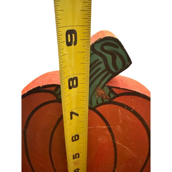 Sawmill Critters Jack O Lantern Pumpkin Handmade Basket Tennesee Signed - Picture 8 of 8